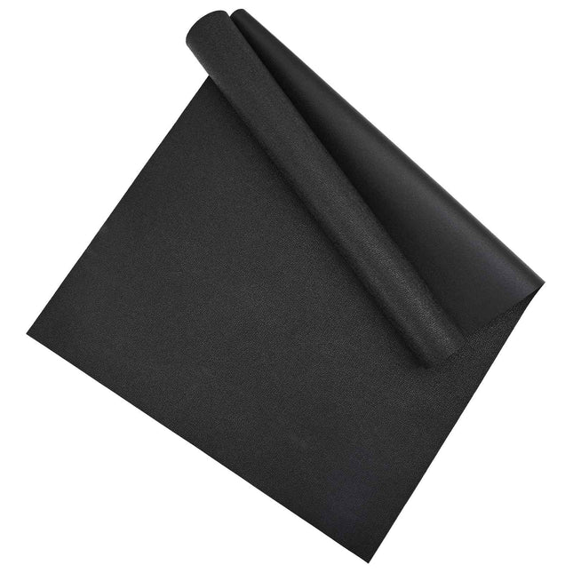 Sport Beskyttelsesmåtte Sort 180 x 75 x 0,6 cm Høj densitet PVC