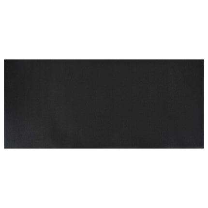 Sport Beskyttelsesmåtte Sort 180 x 75 x 0,6 cm Høj densitet PVC