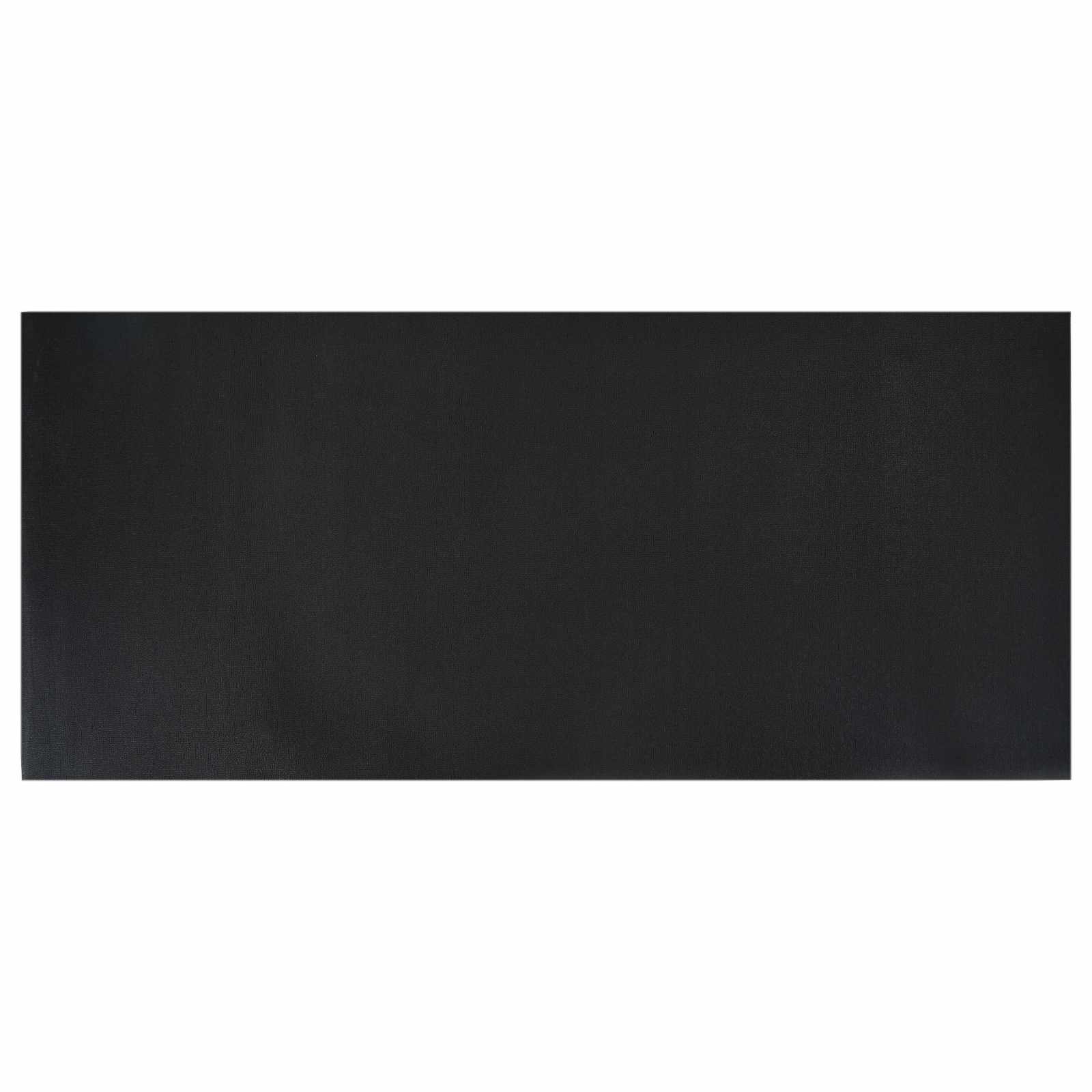 Sport Beskyttelsesmåtte Sort 180 x 75 x 0,6 cm Høj densitet PVC