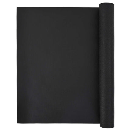 Sport Beskyttelsesmåtte Sort 180 x 75 x 0,6 cm Høj densitet PVC