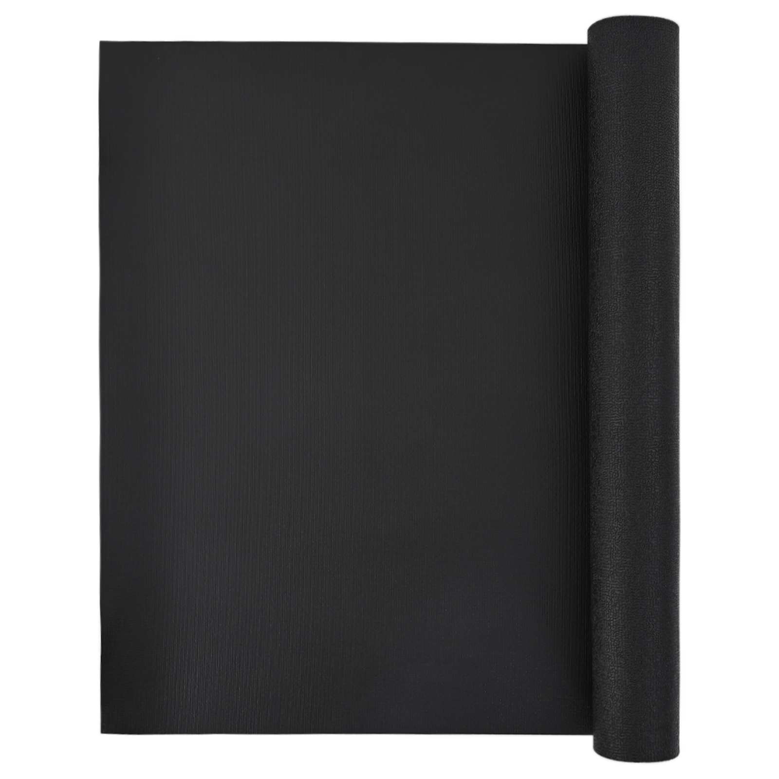 Sport Beskyttelsesmåtte Sort 180 x 75 x 0,6 cm Høj densitet PVC