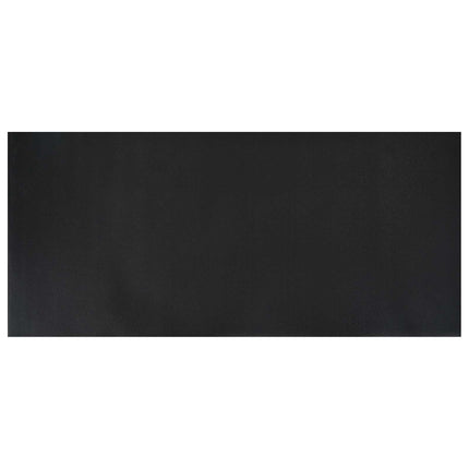 Sport Beskyttelsesmåtte Sort 200 x 90 x 0,6 cm Høj densitet PVC