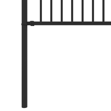 Spike ring hegn HORST 200 x 166 cm Pulverlakeret stål Sort