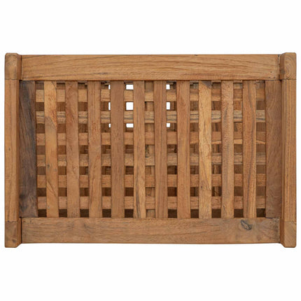 Badeværelseshylde Naturfarvet 45 x 30 x 71 cm Massiv Teaktræ