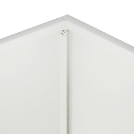 Have Blomsterkrukke 2 stk. Hvid 35 x 35 x 35 cm Koldvalset stål