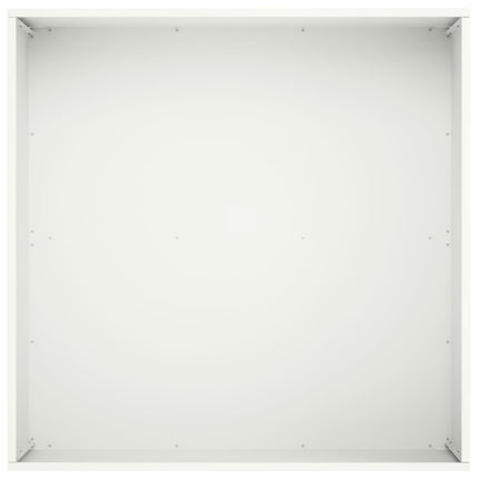 Have Blomsterkrukke Hvid 40 x 40 x 30 cm Koldvalset stål