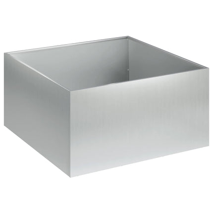Have Blomsterkrukke Sølv 60 x 60 x 30 cm Galvaniseret stål
