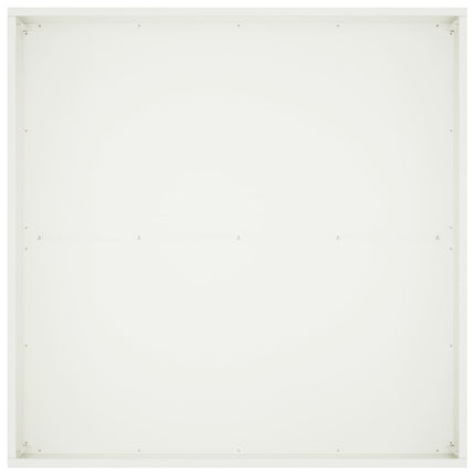 Have Blomsterkrukke 2 stk. Hvid 80 x 80 x 40 cm Koldvalset stål
