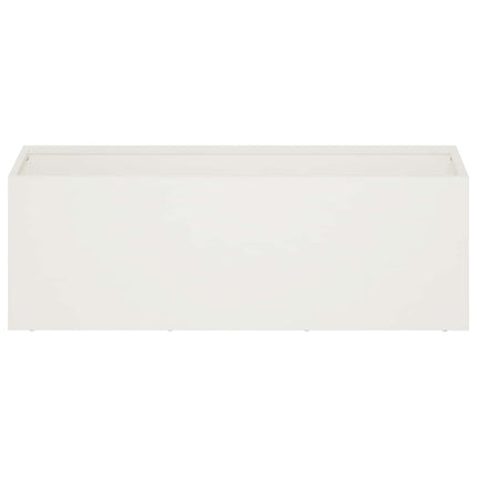 Have Blomsterkrukke Hvid 40 x 20 x 20 cm Koldvalset stål