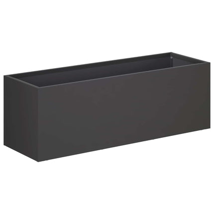 Have Blomsterkrukke Sort 60 x 20 x 20 cm Koldvalset stål