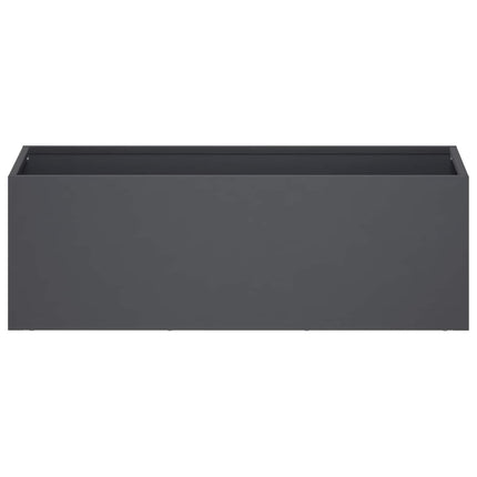 Have Blomsterkrukke 2 stk. Antracit 60 x 20 x 20 cm