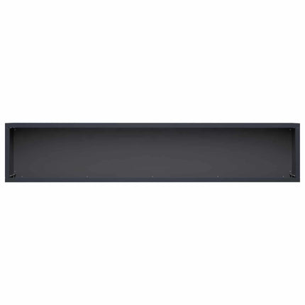 Have Blomsterkrukke 2 stk. Antracit 80 x 20 x 20 cm