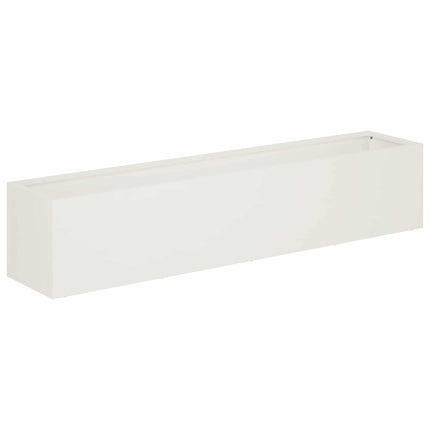 Have Blomsterkrukke 2 stk. Hvid 100 x 20 x 20 cm