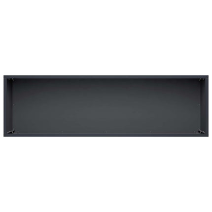 Have Blomsterkrukke 2 stk. Antracit 80 x 30 x 30 cm