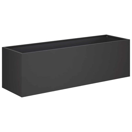 Have Blomsterkrukke 2 stk. Sort 100 x 30 x 30 cm