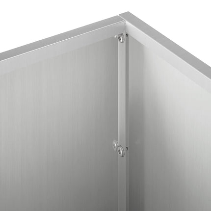 Have Blomsterkrukke Sølv 100 x 30 x 30 cm Galvaniseret stål