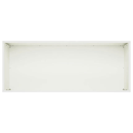 Have Blomsterkrukke Hvid 100 x 40 x 40 cm Koldvalset stål
