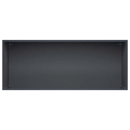Have Blomsterkrukke 2 stk. Antracit 100 x 40 x 40 cm