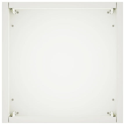 Have Blomsterkrukke Hvid 20 x 20 x 50 cm Koldvalset stål