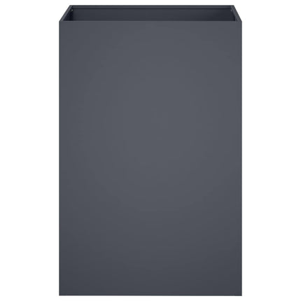 Have Blomsterkrukke 2 stk. Antracit 50 x 50 x 75 cm