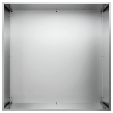 Have Blomsterkrukke 2 stk. Sølv 50 x 50 x 75 cm