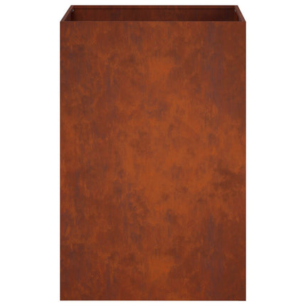 Have Blomsterkrukke 2 stk. Rusten 50 x 50 x 75 cm Cortenstål
