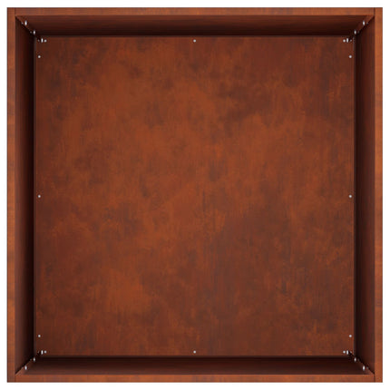 Have Blomsterkrukke 2 stk. Rusten 50 x 50 x 75 cm Cortenstål