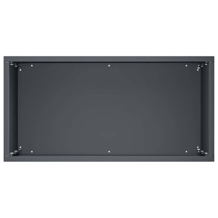 Have Blomsterkrukke 2 stk. Antracit 40 x 20 x 40 cm