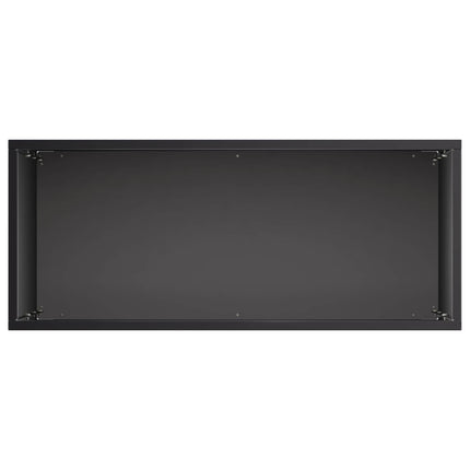 Have Blomsterkrukke 2 stk. Sort 40 x 20 x 75 cm Koldvalset stål