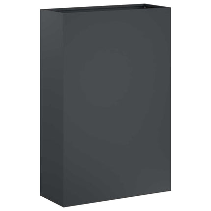 Have Blomsterkrukke 2 stk. Antracit 40 x 20 x 75 cm