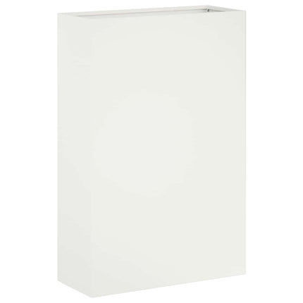 Have Blomsterkrukke Hvid 50 x 20 x 75 cm Koldvalset stål