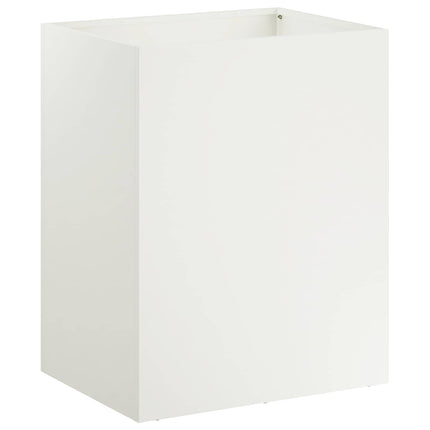 Have Blomsterkrukke Hvid 40 x 30 x 40 cm Koldvalset stål