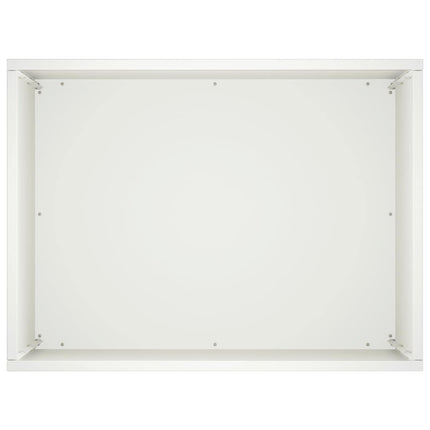 Have Blomsterkrukke Hvid 40 x 30 x 50 cm Koldvalset stål