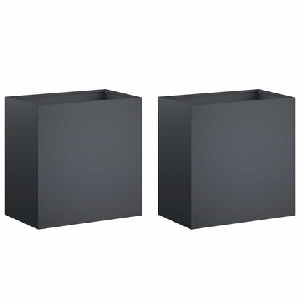 Have Blomsterkrukke 2 stk. Antracit 50 x 30 x 40 cm