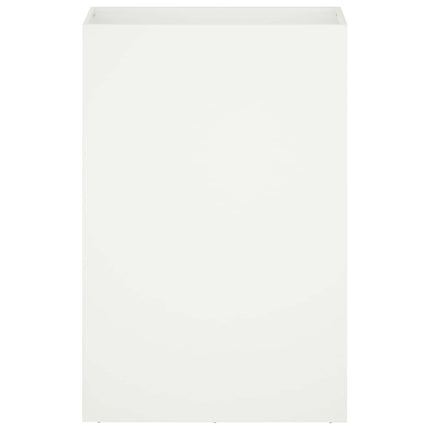Have Blomsterkrukke Hvid 50 x 30 x 75 cm Koldvalset stål