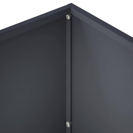 Have Blomsterkrukke 2 stk. Antracit 60 x 30 x 40 cm