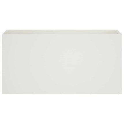 Have Blomsterkrukke 2 stk. Hvid 100 x 30 x 50 cm