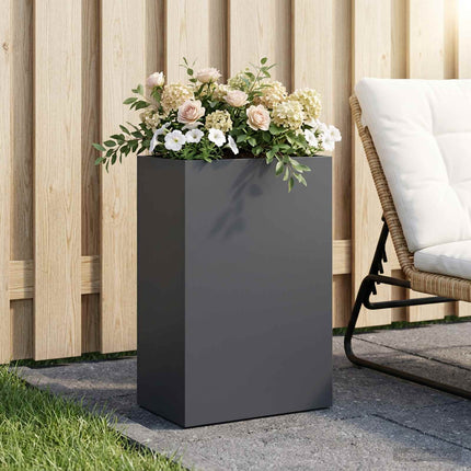 Have Blomsterkrukke Antracit 50 x 40 x 75 cm Koldvalset stål