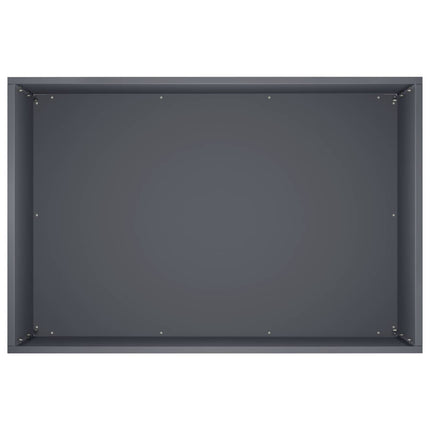 Have Blomsterkrukke 2 stk. Antracit 60 x 40 x 50 cm
