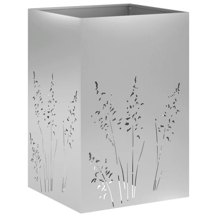Have Blomsterkrukke 2 stk. Sølv 50 x 50 x 75 cm