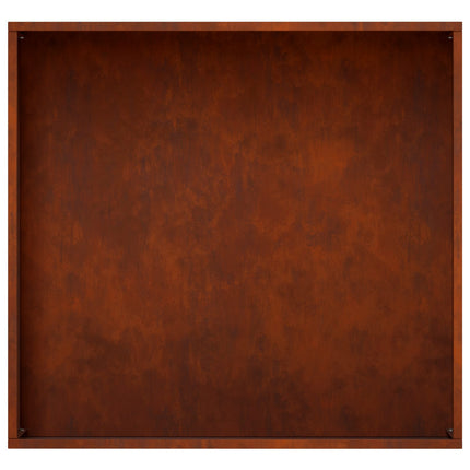 Have Blomsterkrukke 2 stk. Rusten 50 x 50 x 75 cm Cortenstål