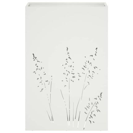 Have Blomsterkrukke Hvid 50 x 30 x 75 cm Koldvalset stål
