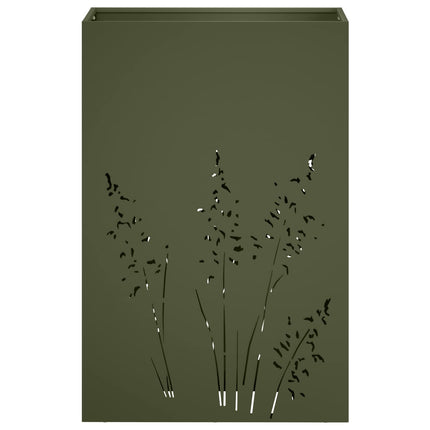 Have Blomsterkrukke 2 stk. Olivengrøn 50 x 30 x 75 cm