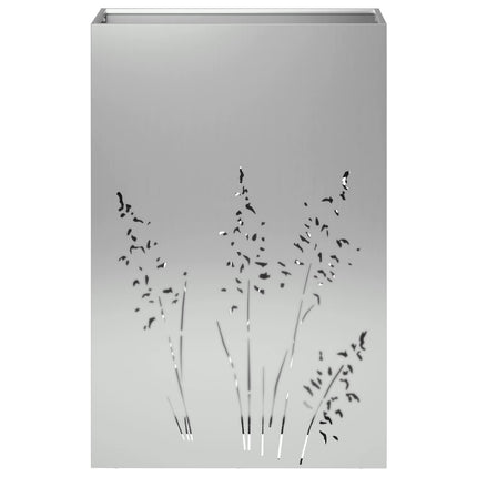 Have Blomsterkrukke 2 stk. Sølv 50 x 30 x 75 cm