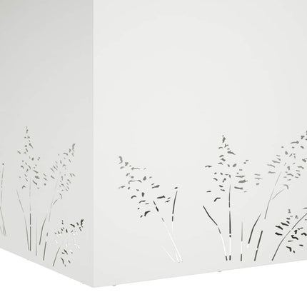 Have Blomsterkrukke Hvid 50 x 50 x 49 cm Koldvalset stål