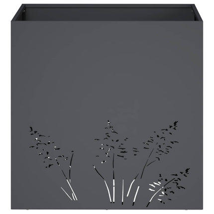 Have Blomsterkrukke 2 stk. Antracit 50 x 50 x 49 cm