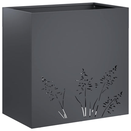 Have Blomsterkrukke 2 stk. Antracit 50 x 30 x 49 cm