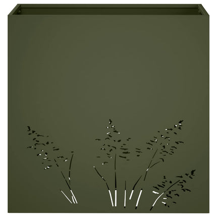 Have Blomsterkrukke 2 stk. Olivengrøn 50 x 30 x 49 cm