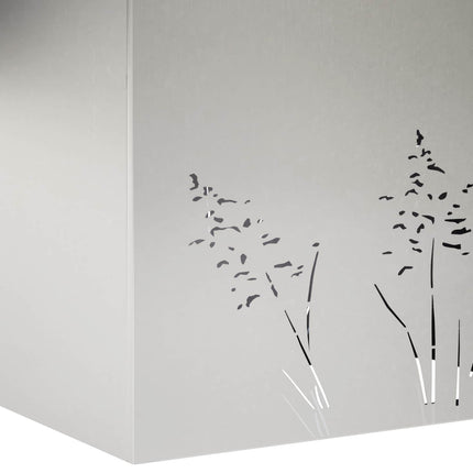 Have Blomsterkrukke 2 stk. Sølv 50 x 30 x 49 cm Rustfrit stål