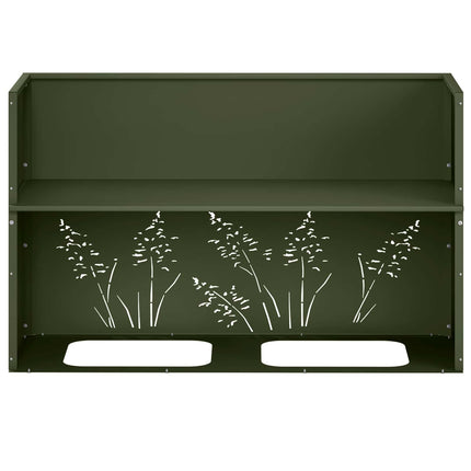Have Blomsterkrukke 2 stk. Olivengrøn 80 x 20 x 49 cm